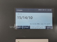 HOPU LPC Oli Pelumas Industri NAS Particle Counter 120W AC220V Pemasangan di Lantai