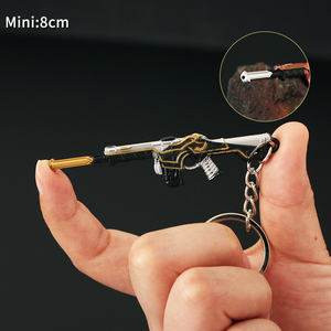 Vision Valorant llavero cuchillo Mini juguetes pistola modelo Metal seguridad colorido diverso Tiktok gran oferta - Product Image 4
