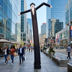 Mannequin Gonflable Publicitaire Extérieur Oxford avec Souffleur – <span class=keywords><strong>Prix</strong></span> de Gros Direct Usine - Product Image 1
