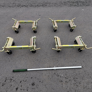 Chariots de manutention tout-terrain personnalisables pour berlines moyennes et grandes, faciles à déplacer pour chariots à main et chariots à roulettes, à usage municipal, à levier - Product Image 1