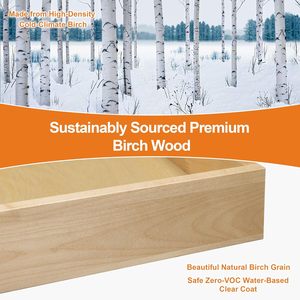 Holz fabrik hand gefertigte benutzer definierte ausziehbare Schubladen für Schränke Birkenholz Soft Close Schiebe schublade für Küchen schränke - Product Image 6