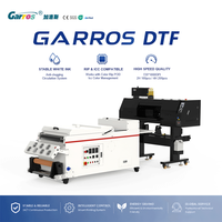 Imprimante DTF Garros 24 pouces avec tête d'impression Epson I3200, sécheur à secousses, encre CMYK et blanche, pour transfert sur film PET pour l'impression de vêtements