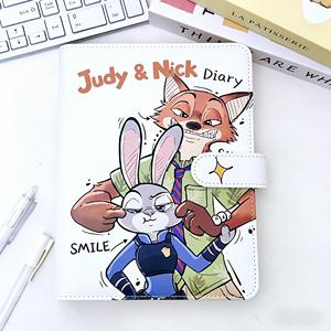 Quaderno in Pelle A5 con Illustrazioni di Animali, Articoli di Cancelleria per Studenti, Pagine a Colori, Diario/Ricettario Staccabile - Product Image 2