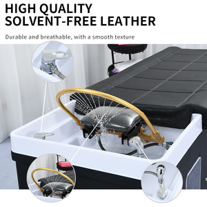 Thai TX3 Intelligentes Wasserzirkulations-Bett mit Konstanter Temperatur Modernes Design Shampoo- und Massagebett für Schönheitssalons und Hotels - Product Image 2