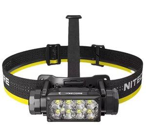 Linterna Frontal LED NITECORE HC65 UHE de 2000 Lúmenes, Recargable por USB-C, Luz LED UHE de 8 Núcleos, Doble Haz, Batería de Iones de Litio 18650 de 4000 mAh - Product Image 3