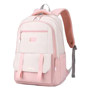 Yeni stil genç güzel kızlar okul sırt çantası çanta çocuk özel okul çantaları