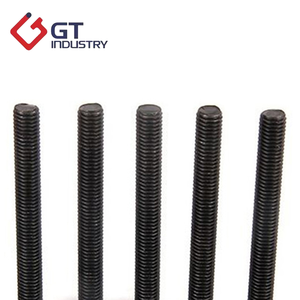 Độ chính xác cao ASME b18.31.2 ren <span class=keywords><strong>Stud</strong></span> ASTM <span class=keywords><strong>A193</strong></span> lớp B7 <span class=keywords><strong>Stud</strong></span> bu lông Oxit Đen hợp kim thép thanh ren - Product Image 3