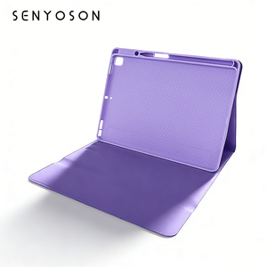 Étui de protection pour tablette SYX TPU Silicon Book <span class=keywords><strong>Folio</strong></span> <span class=keywords><strong>Slim</strong></span> Hard Back Shell avec fente pour stylet pour <span class=keywords><strong>iPad</strong></span> Pro 11 - Product Image 5