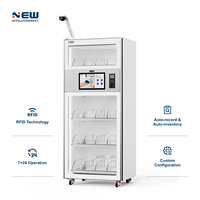 Armoire RFID conforme UDI pour le suivi d'implants de grande valeur et l'automatisation des services d'approvisionnement hospitalier avec tableau de bord cloud