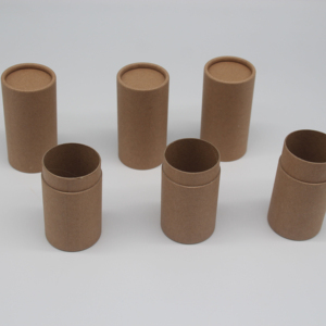 Envase de Cartón Biodegradable <span class=keywords><strong>para</strong></span> Bálsamo Labial, Protector Solar y Lápiz Labial, con Logotipo Personalizado, Directo de Fábrica - Product Image 1