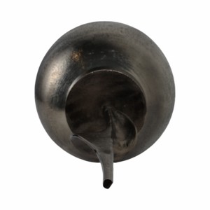 Vaso alto scultoreo in metallo con coperchio per soggiorno e decorazioni per la casa, vaso per fiori per camera da letto, casa e ufficio. - Product Image 6