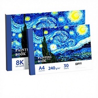Carnet de dessin 8K A4 en carton épais blanc néerlandais pour étudiants et enfants, 30 feuilles, pour crayons et crayons de couleur, rapide