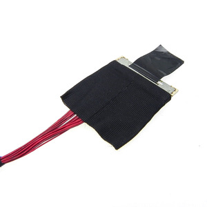 Kabel Koaksial Mikro LVDS 50Pin 0.4mm 20320 Kustom Pabrik, Kabel Sinyal Display Twisted Pair untuk Panel LCD Kontrol Industri - Product Image 2
