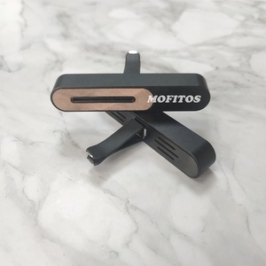 Logo personalizzato piccola scatola di legno diffusore di ricarica di olio essenziale per auto profumo per auto diffusore in legno deodorante Clip di sfiato dell'aria - Product Image 6