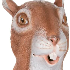 2022 China Supplier Realistic Animal Face Squirrel Latex Mask