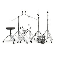 Batterie de jazz professionnelle ajustable en 5 pièces avec support et accessoires pour performance scénique – Vente en gros