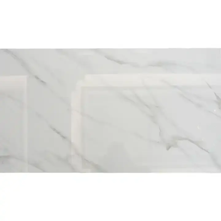 Ubin lantai komposit 60x120 marmer putih, porselen