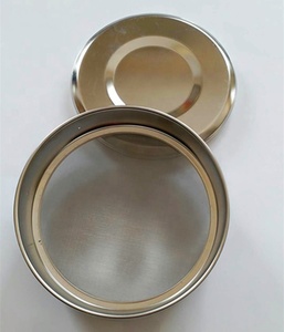Tamis rond en acier inoxydable 304 pour farine, huile alimentaire, poudre de haricots, filtre de cuisine, tamis de boulangerie, filtration et criblage - Product Image 4