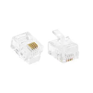 RJ11 6 p4c 4 pin connettore modulare per telefono