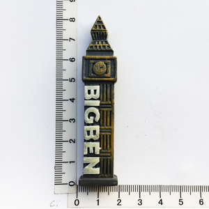 Imán de Refrigerador de Metal Personalizado con Logotipo, Estilo Antiguo, Color Big Ben Londres <span class=keywords><strong>Madrid</strong></span>, Recuerdo - Product Image 5