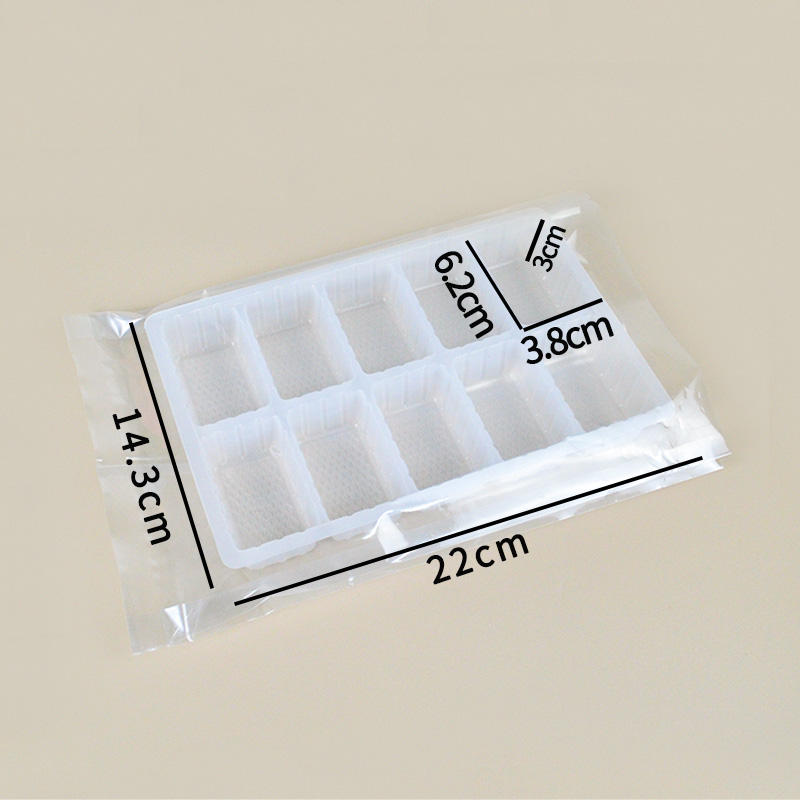 ถาด 10 ช่อง พร้อมถุงพลาสติกซีล