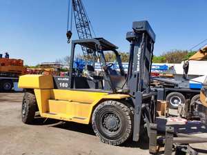 <span class=keywords><strong>16</strong></span> טון מלגזה בשימוש komatsu fd160 טלסקופית יד טלסקופית עגור למכירה - Product Image 3