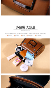 Nuevos Bolsos de Moda para Mujer, Bolsos de Lujo con Botones, Bolsos de Mujer de Cuero Genuino, Bolsos de Mano para Dama - Product Image 2