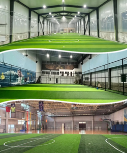 Estructura de Acero para Cancha de Fútbol Sala Interior, Certificación CWB, Instalación Deportiva Prefabricada, Complejo Deportivo, Estadio, Garantía de 50 Años - Product Image 5