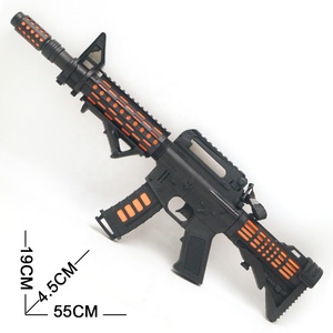 Fucile Giocattolo Elettrico in Plastica M416 con Luci e Suoni, Pistola Giocattolo Elettrica con Otto Suoni - Product Image 5