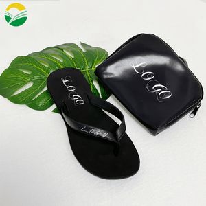 Tongs pliables légères et antidérapantes en caoutchouc PVC, confortables pour femmes et hommes, idéales pour l'hôtel et la vente en gros - Product Image 2