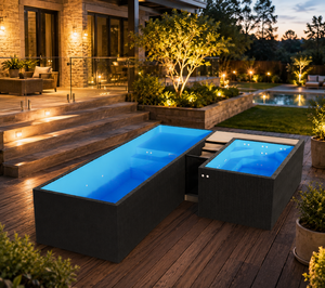 <span class=keywords><strong>Piscine</strong></span> en fibre de verre sur mesure 3,2m x 8m, fournisseur chinois, <span class=keywords><strong>piscine</strong></span> extérieure en PRV pour villa, jardin et usage résidentiel - Product Image 3