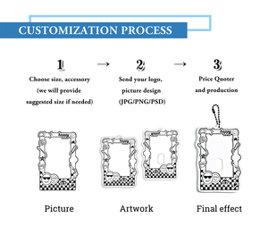 Porte-cartes <span class=keywords><strong>photo</strong></span> en acrylique <span class=keywords><strong>personnalisé</strong></span> de haute qualité, porte-clés transparent Kpop, breloques <span class=keywords><strong>photo</strong></span> anime, porte-clés <span class=keywords><strong>personnalisé</strong></span> double face dessin animé - Product Image 3