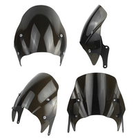 Racepro Housses de moto, écran de protection, déflecteur de moto, pare-brise pour Kawasaki Vulcan S 2015-2021