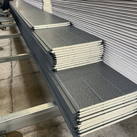 Panneau composite EPS en acier gaufré, économique et facile à installer, pour clôtures de chantier temporaires