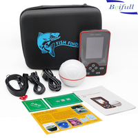 F13 détecteur de poisson Portable sans fil Sonar 100m Distance alarme pêche écho sondeur lac mer pêche Rechargeable