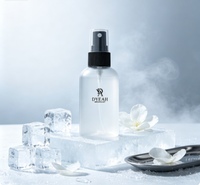 Flacon pulvérisateur vide en PP/PET mat dépoli de 75 ml avec pulvérisateur à brume fine pour brume faciale, aromathérapie et emballage cosmétique