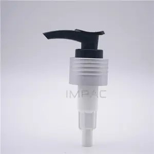 Kustom Warna berusuk aluminium plastik pompa dispenser sabun 24mm untuk gel