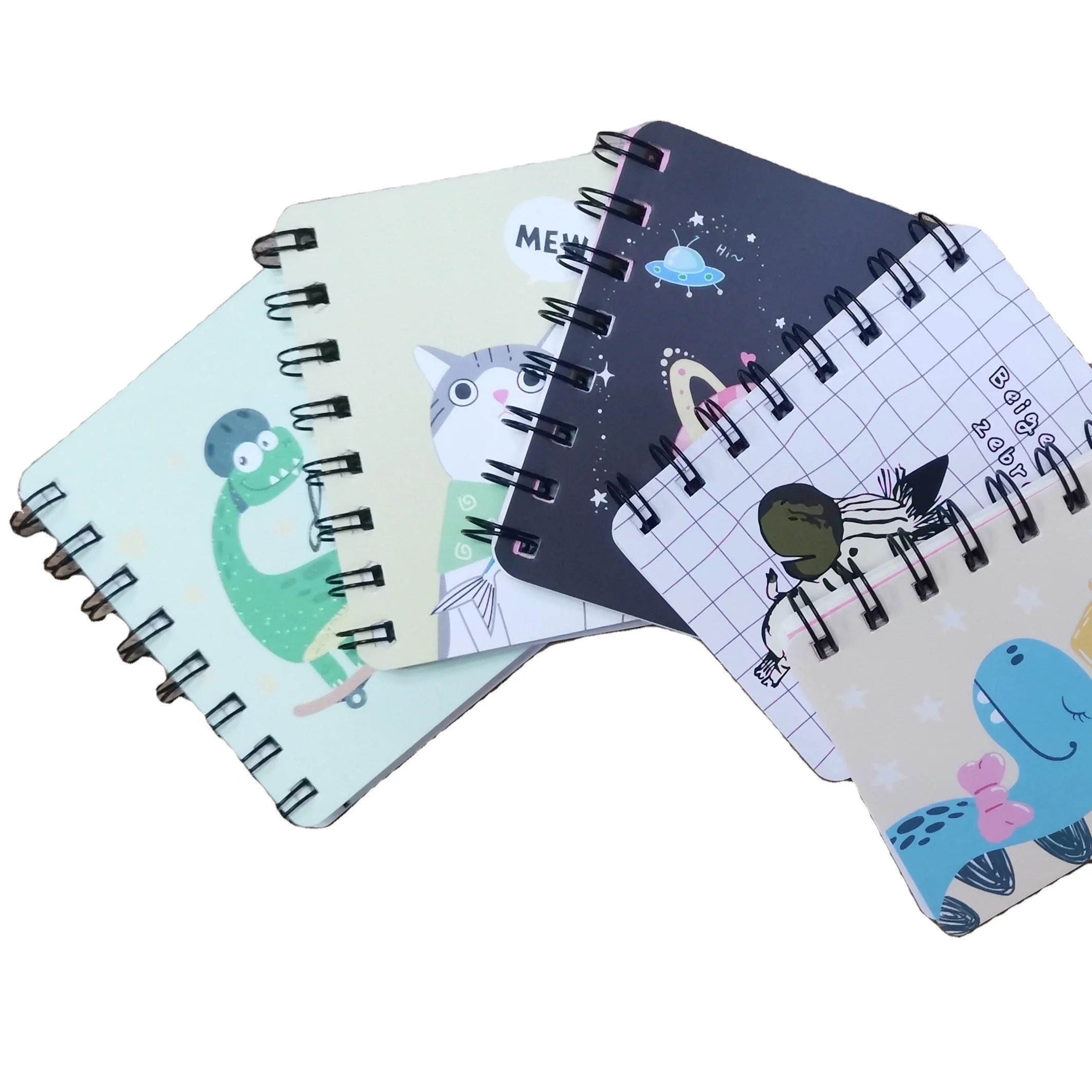 Goedkope Quadrille 5 Onderwerp Gerecycled Planner 2022 Spiraal Curve Oefening Boek Grid Papier Notebook Printen-Oxf