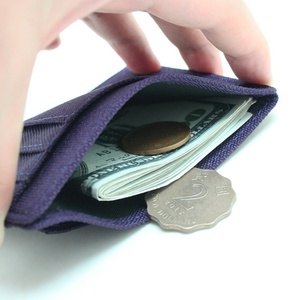 Boshiho Hot Sell Customized Logo <b>RFID</b> <b>Blocking</b> Slim Card Holder Bifold Vegan Card Holder Eco Friendly <b>Wallet</b> Recycle Card Holder - Product Image 6