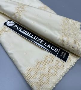 2025 toptan fiyat bez kaliteli yüzde <span class=keywords><strong>100</strong></span> pamuk lehçe dantel erkekler için 5 metre dantel - Product Image 6