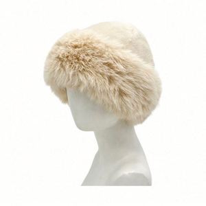 Chapeau Bob en Fausse Fourrure Chaude et Colorée Tendance – Chapeau de Pêcheur Épais d'Hiver Couleur Unie en Peluche – Grande Vente - Product Image 4