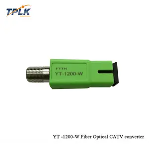 Wholesale YT-1200-W FTTH Mini Female/Male Type Passive Node Fiber Optical converter to CATV RF Converter