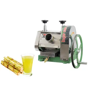 Máquina de espremedor de cana-de-açúcar de grande saída 350Kg/H triturador de cana-de-açúcar de 3 rolos para venda
