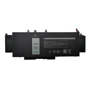 Batterie d'ordinateur portable rechargeable GJKNX 68Wh en gros pour Dell Latitude 5580 5590 3520 3530 5491 5591 - Product Image 1