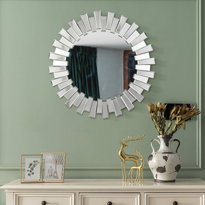 <span class=keywords><strong>2022</strong></span> nouvelle lumière luxe Style européen américain grand miroir <span class=keywords><strong>de</strong></span> <span class=keywords><strong>salle</strong></span> <span class=keywords><strong>de</strong></span> <span class=keywords><strong>bain</strong></span> suspendu Art moderne verre épissure décoratif décor à la maison - Product Image 4