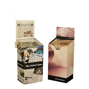 Tùy chỉnh hiện đại các tông sóng <span class=keywords><strong>Dump</strong></span> Thùng siêu thị bán lẻ bán hàng hiển thị là viết tắt của kẹo sách báo - Product Image 1