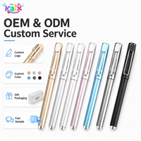 Stylo métallique rétractable finition mate personnalisé KAIX pour cadeaux d'entreprise avec livraison rapide en gros et faible MOQ