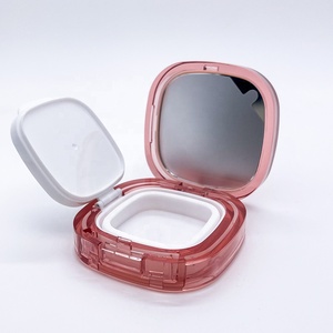 Kundenspezifisches Logo Großhandel Kunststoff-Verpackung Kosmetikbehälter Air Cushion Puder-Foundation-Etui Make-up-Box - Product Image 2