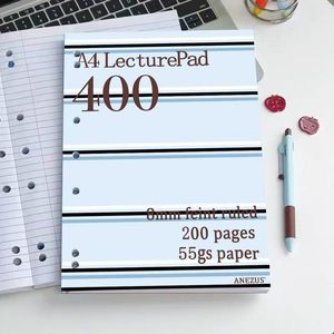 Nuovo Quaderno <span class=keywords><strong>a</strong></span> <span class=keywords><strong>Righe</strong></span> <span class=keywords><strong>A4</strong></span> 8mm con <span class=keywords><strong>Righe</strong></span> Sottili, Alta Qualità, Design Rinforzato per Esportazione, Blocco Semplice per Bozze e Pratica, 90 <span class=keywords><strong>Fogli</strong></span> per Studenti - Product Image 1