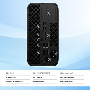 Nouvelle station de travail <span class=keywords><strong>HP</strong></span> <span class=keywords><strong>Z2</strong></span> <span class=keywords><strong>Mini</strong></span> G1a AMD Ryzen AI Max PRO 16 cœurs jusqu'à 128 Go LPDDR5x 8 To SSD <span class=keywords><strong>Mini</strong></span> station de travail AI de bureau - Product Image 2